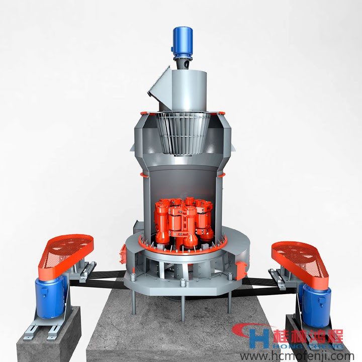 桂林鴻程磨粉機，雷蒙磨粉機升級版， HC1700縱擺磨粉機