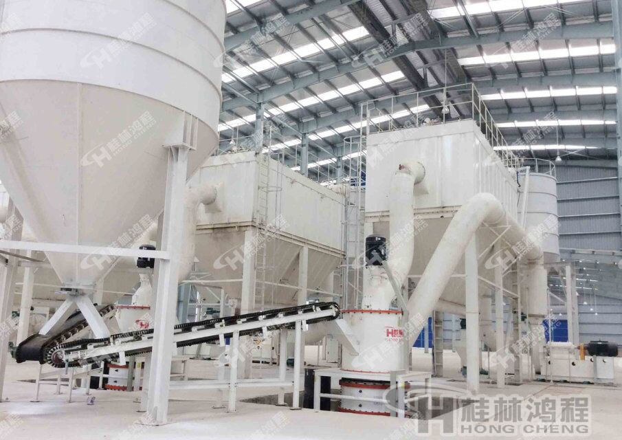 HCH1395超細環(huán)輥磨粉機，白云石磨粉機