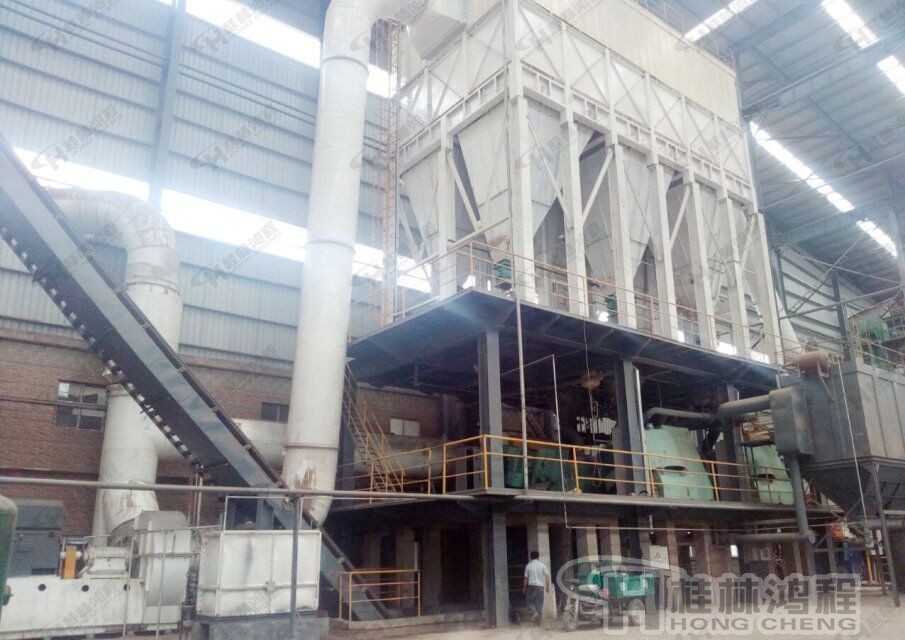 桂林鴻程環(huán)保磨粉機(jī):HLM2900立磨 桂林鴻程環(huán)保磨粉機(jī):HLM2900立磨 脈沖除塵器