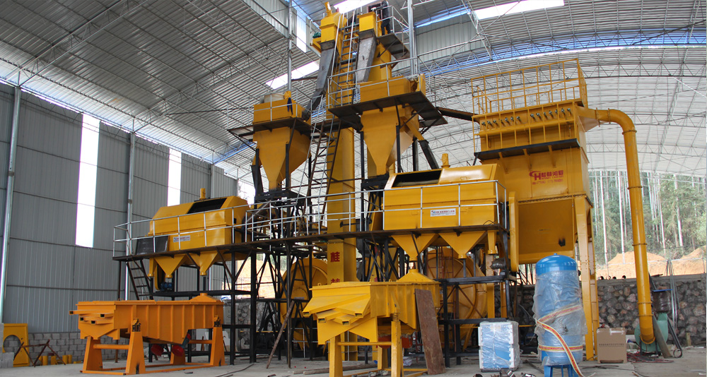 桂林鴻程石英粉300目用石英粉磨粉機(jī)，石英砂球磨機(jī)