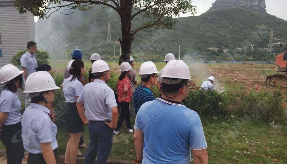 桂林鴻程機(jī)電設(shè)備有限公司廠區(qū)2#生產(chǎn)廠房開工大吉！